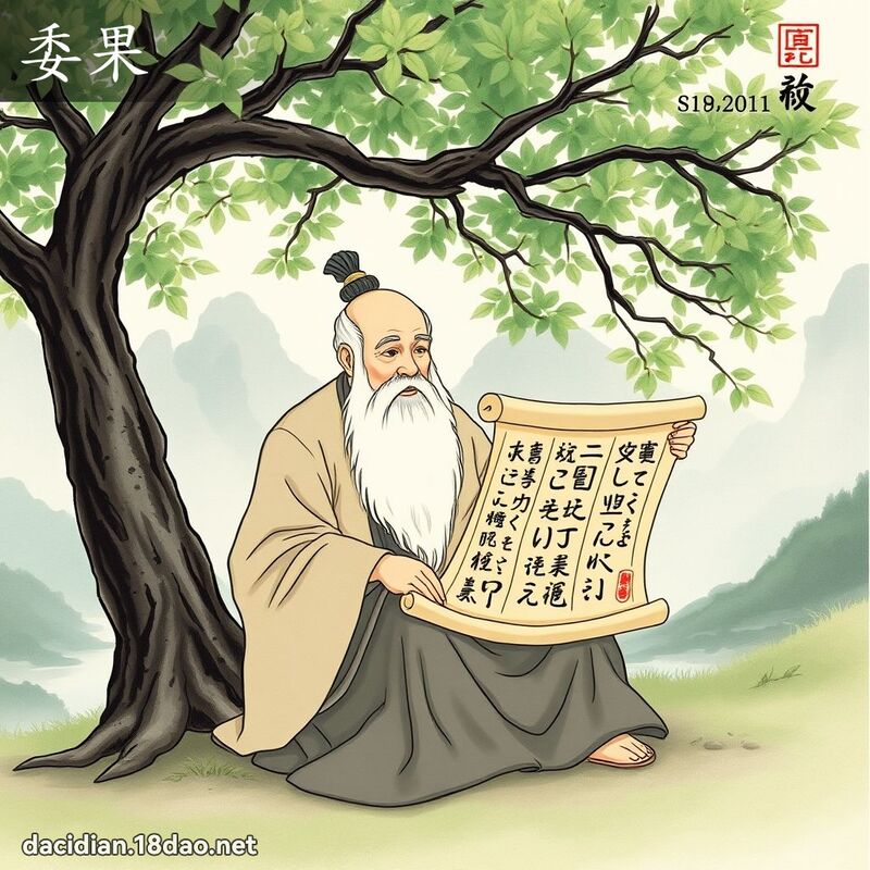委果 - 國語大辭典配圖