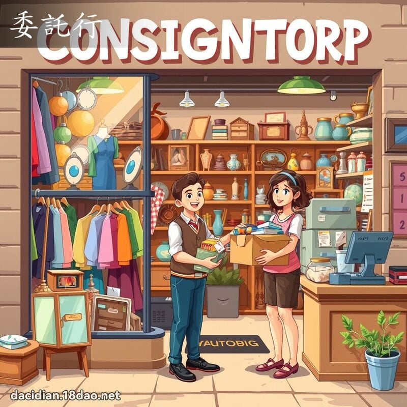 委託行 - 国语大辞典配图