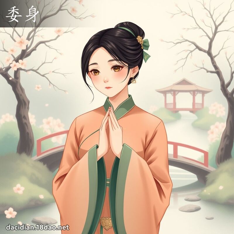 委身 - 國語大辭典配圖