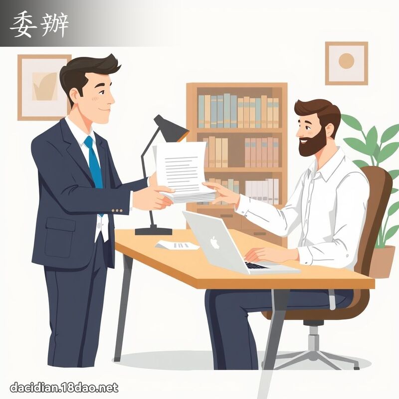委办 - 国语大辞典配图