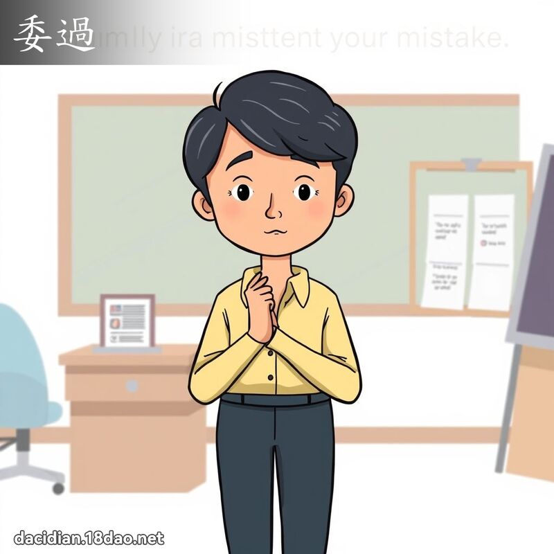 委過 - 國語大辭典配圖