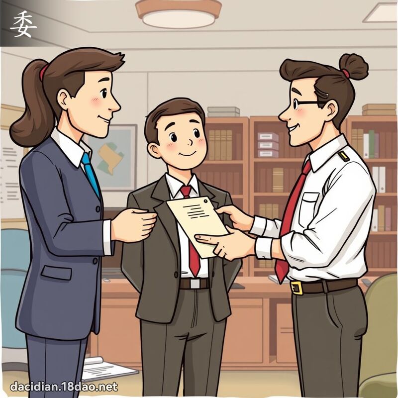 漢字: 委 (多音字)