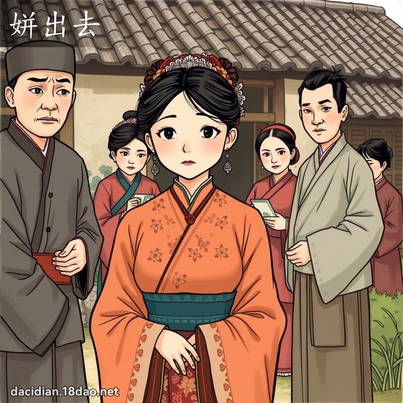 姘出去 - 國語大辭典配圖