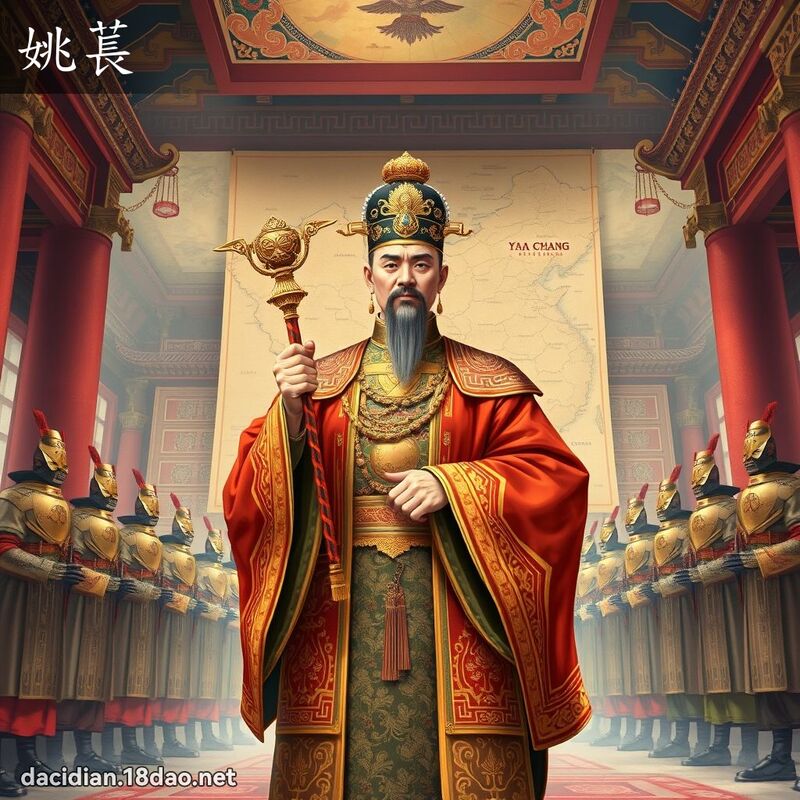 姚萇 - 國語大辭典配圖