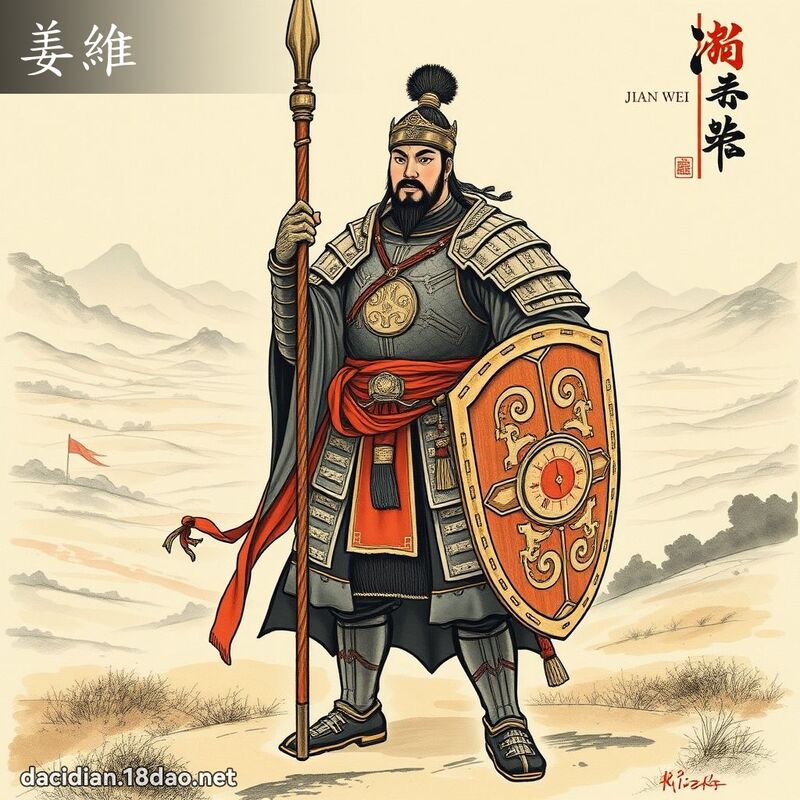 姜維 - 國語大辭典配圖