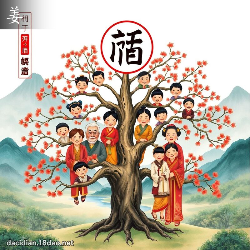姜 - 國語大辭典配圖
