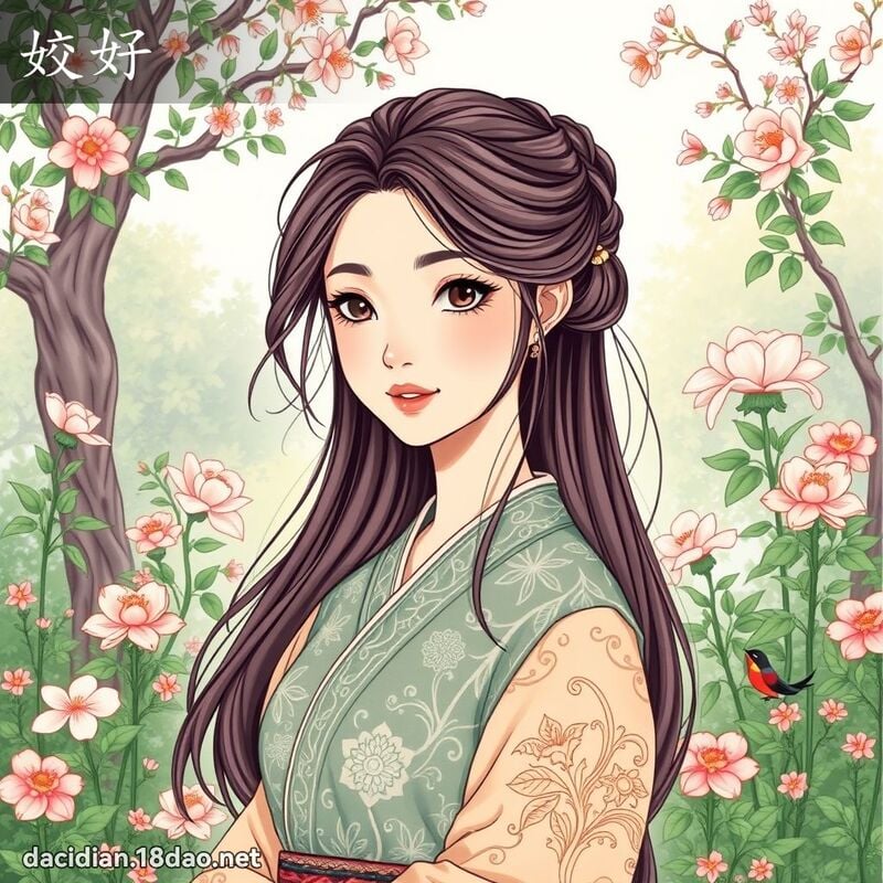 姣好 - 國語大辭典配圖