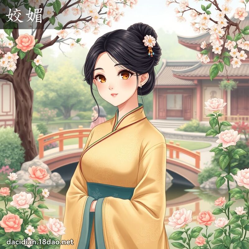 姣媚 - 國語大辭典配圖