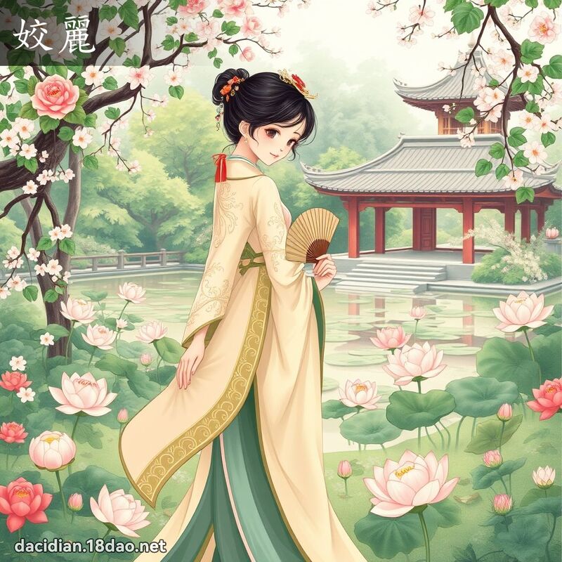 姣麗 - 國語大辭典配圖