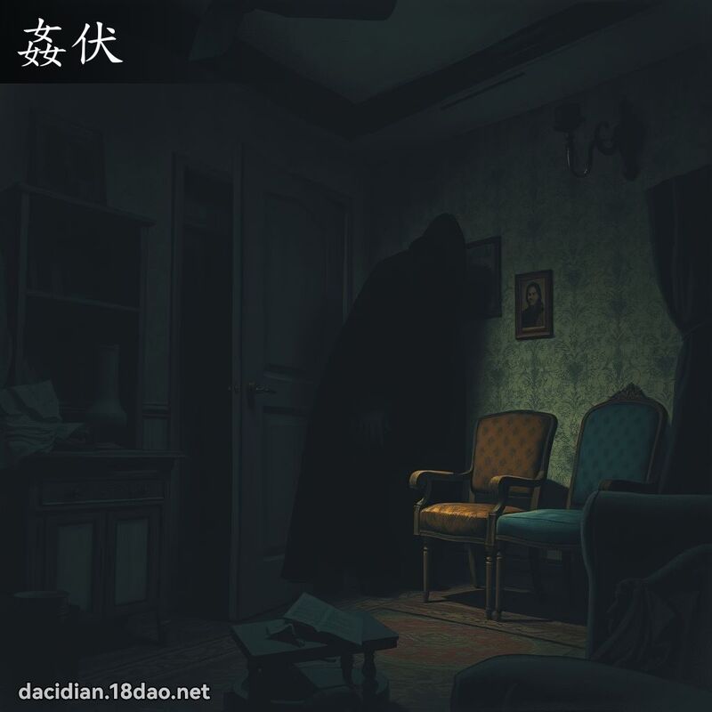 姦伏 - 國語大辭典配圖