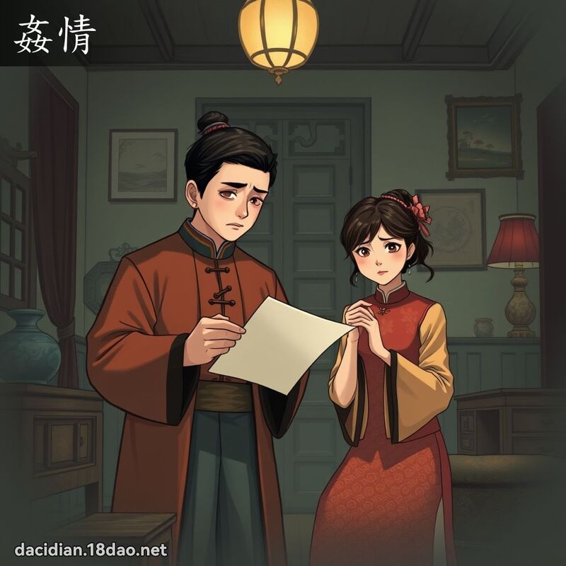 奸情 - 国语大辞典配图