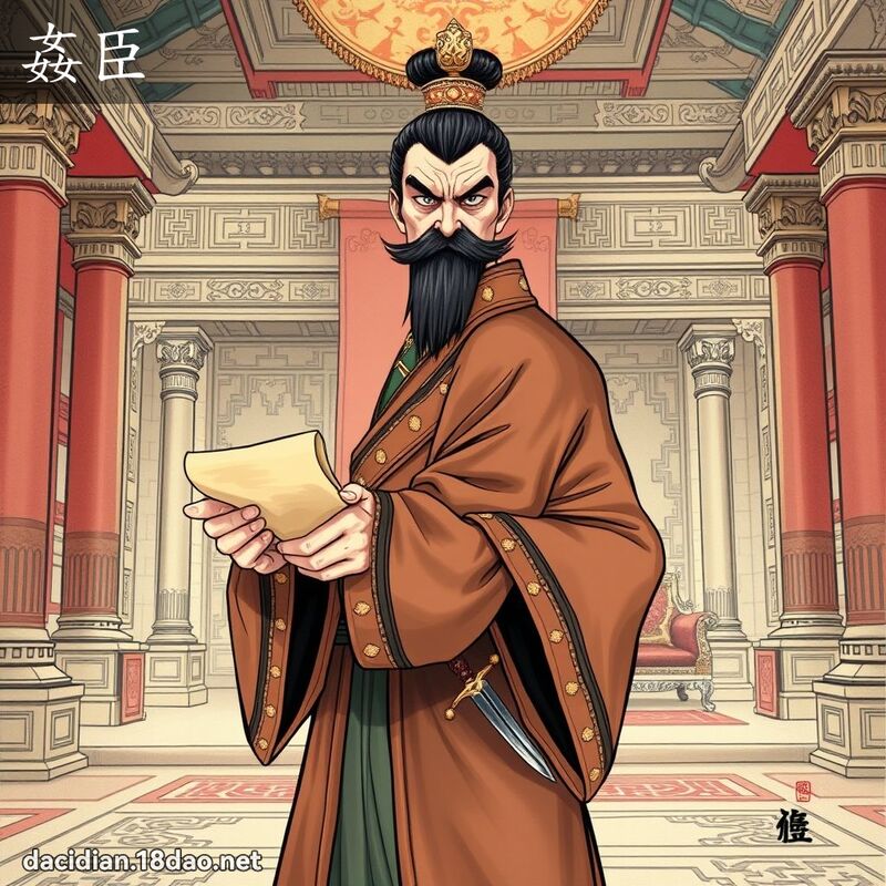 奸臣 - 国语大辞典配图