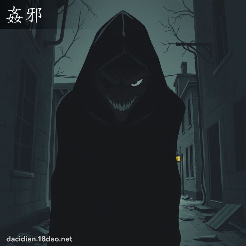 奸邪 - 国语大辞典配图
