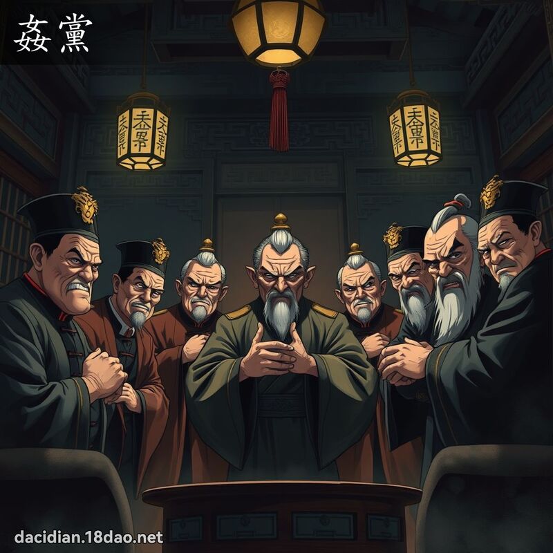 姦黨 - 國語大辭典配圖