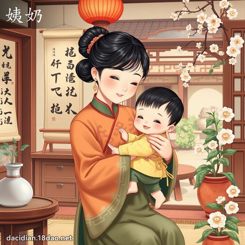 姨奶 - 国语大辞典配图