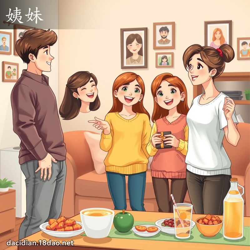 姨妹 - 国语大辞典配图
