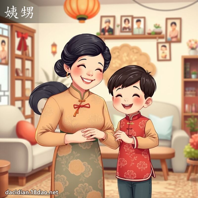 姨甥 - 國語大辭典配圖