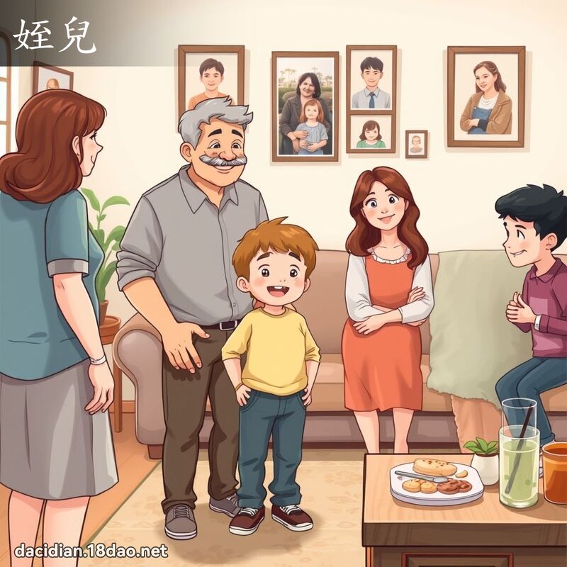 姪儿 - 国语大辞典配图