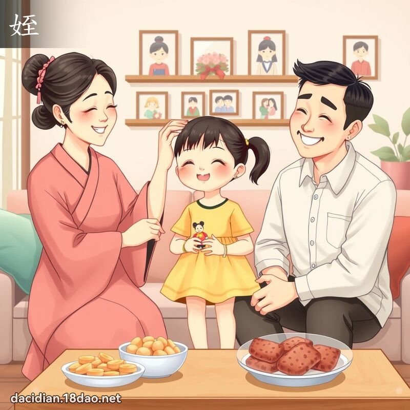 姪 - 國語大辭典配圖