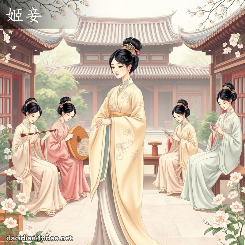 姬妾 - 国语大辞典配图