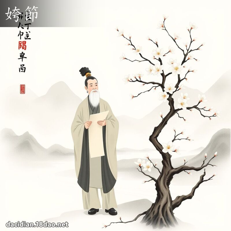 姱節 - 國語大辭典配圖