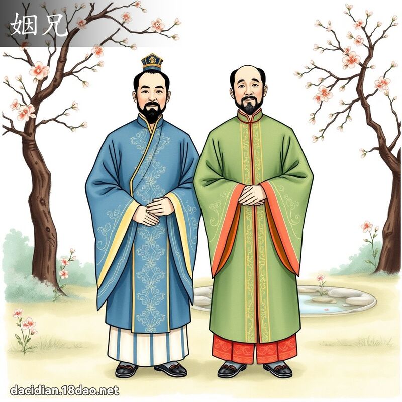 姻兄 - 国语大辞典配图