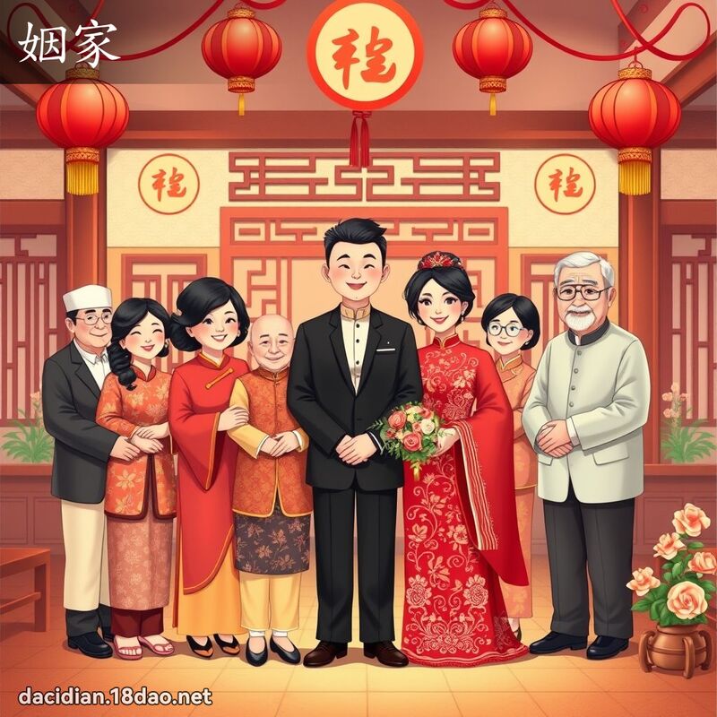 姻家 - 國語大辭典配圖