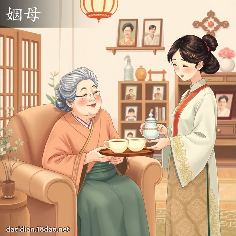 姻母 - 國語大辭典配圖