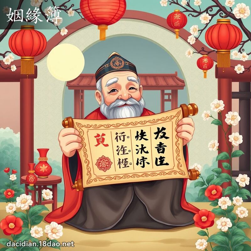 姻緣簿 - 國語大辭典配圖