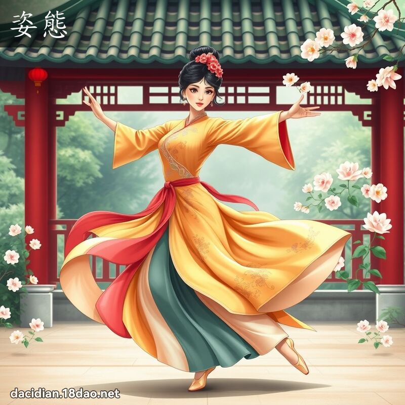 姿態 - 国语大辞典配图