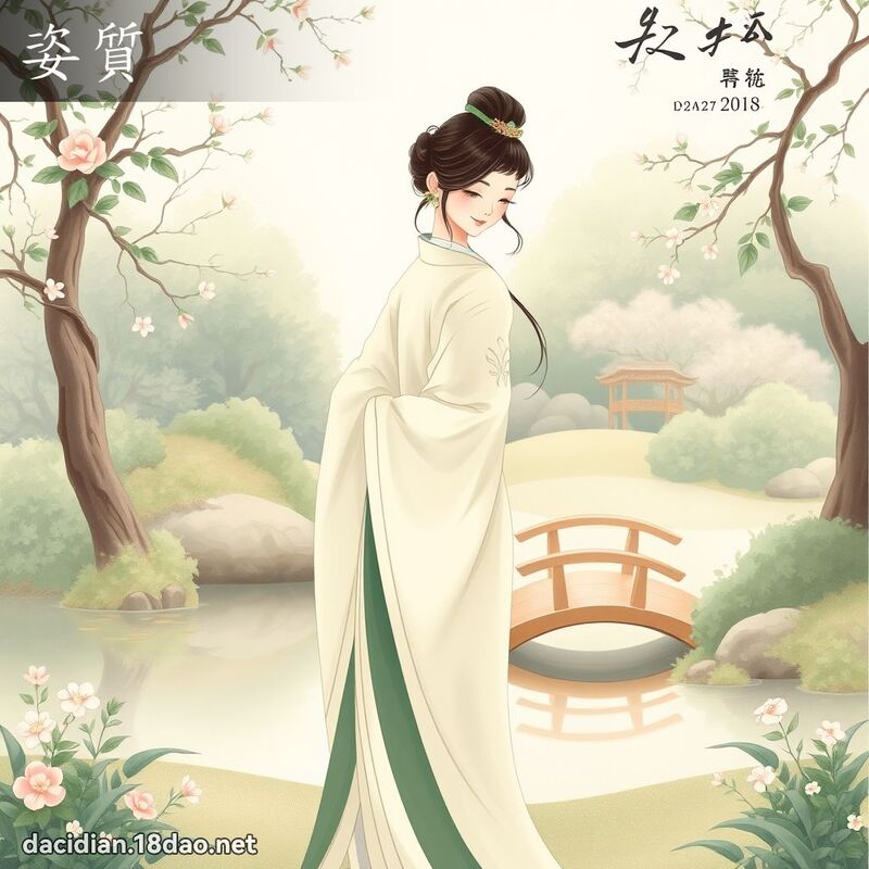 姿質 - 國語大辭典配圖