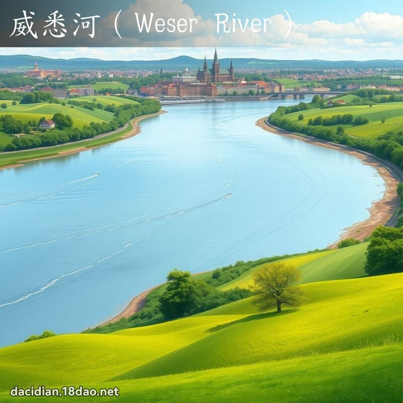 威悉河（Weser River） - 国语大辞典配图