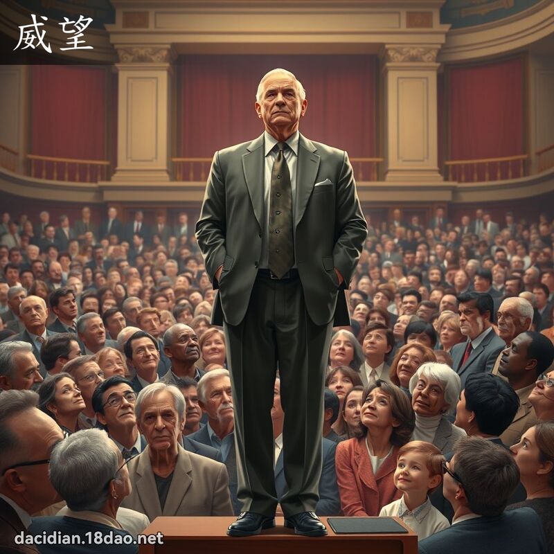 威望 - 国语大辞典配图