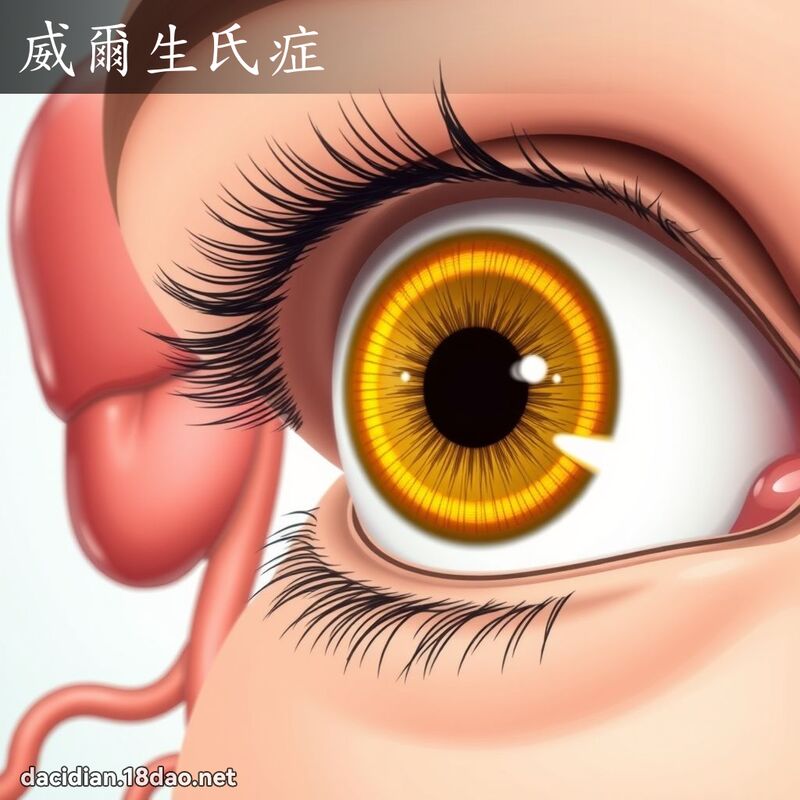 威爾生氏症 - 國語大辭典配圖