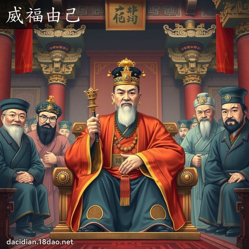 威福由己 - 國語大辭典配圖