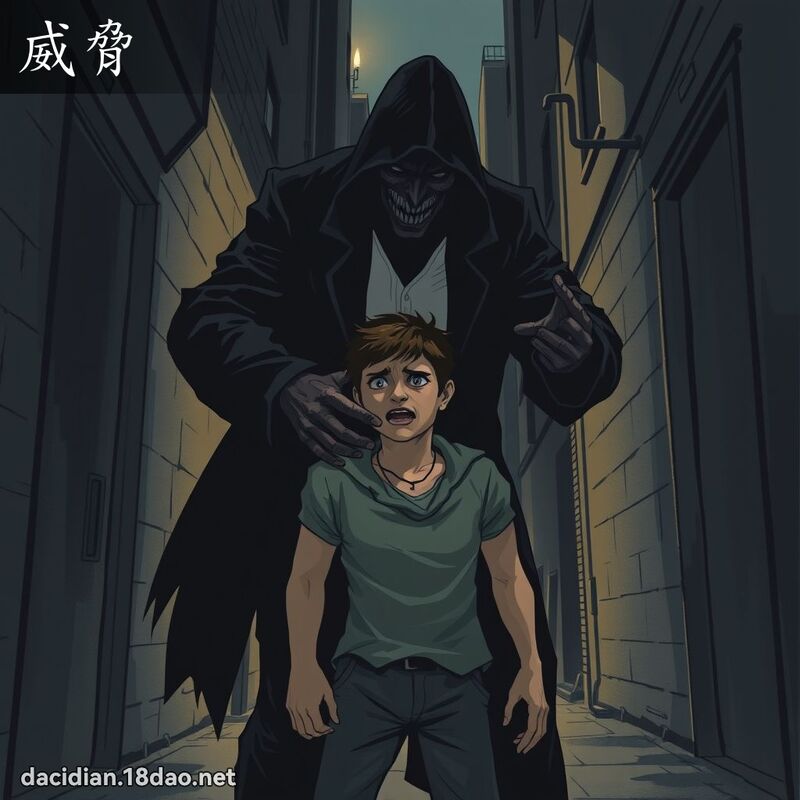 威脅 - 國語大辭典配圖