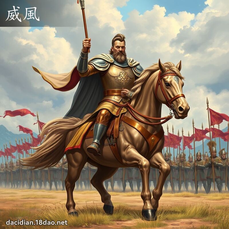 威風 - 國語大辭典配圖