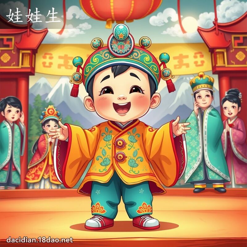 娃娃生 - 国语大辞典配图