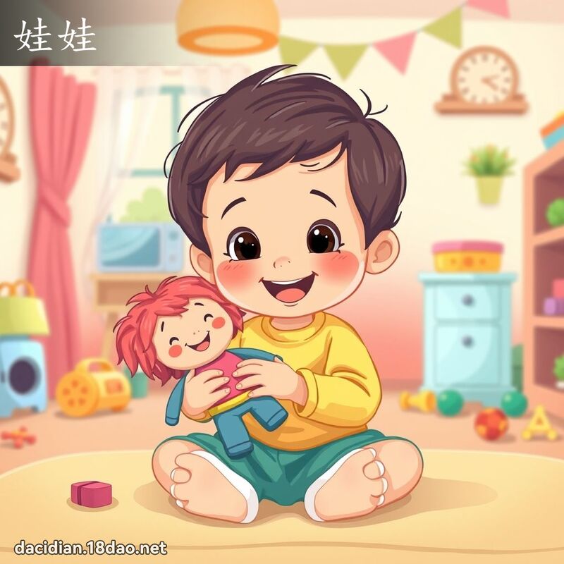 娃娃 - 国语大辞典配图