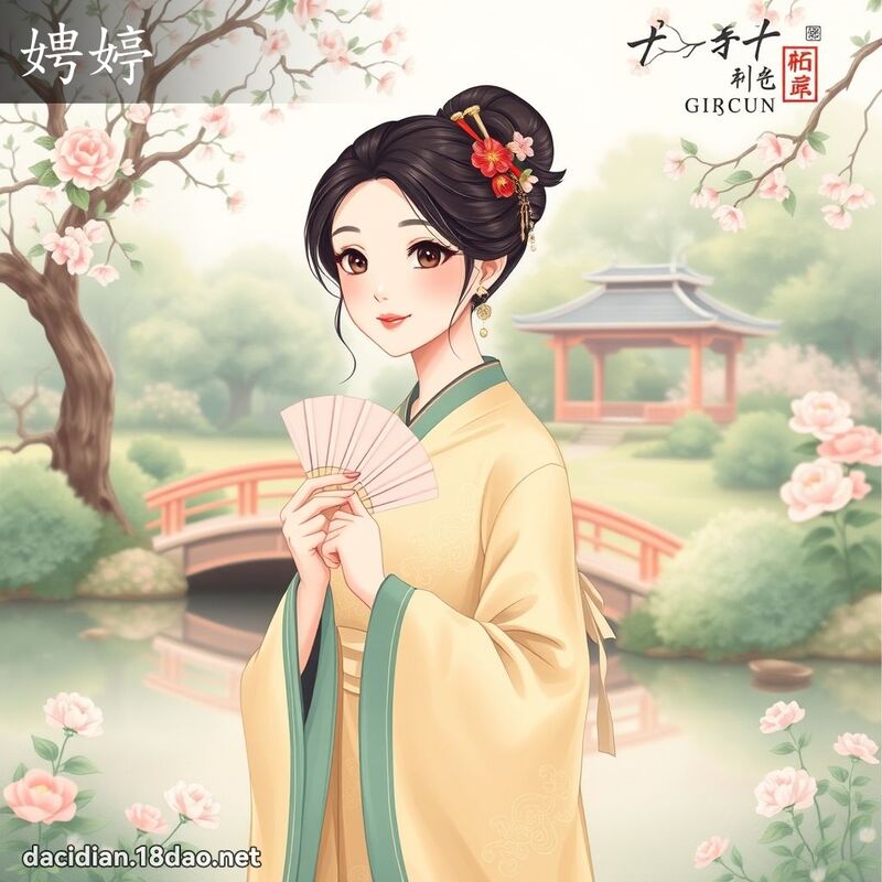 娉婷 - 国语大辞典配图