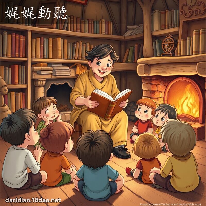 娓娓动听 - 国语大辞典配图