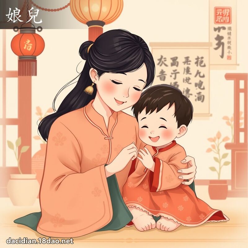 词语: 娘儿 (多意词)