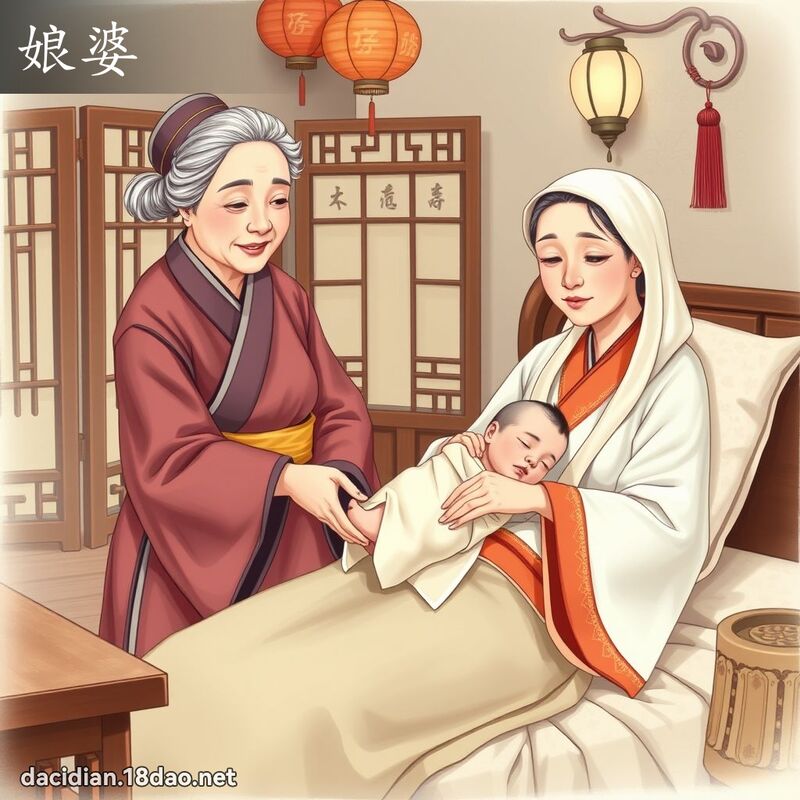 娘婆 - 国语大辞典配图