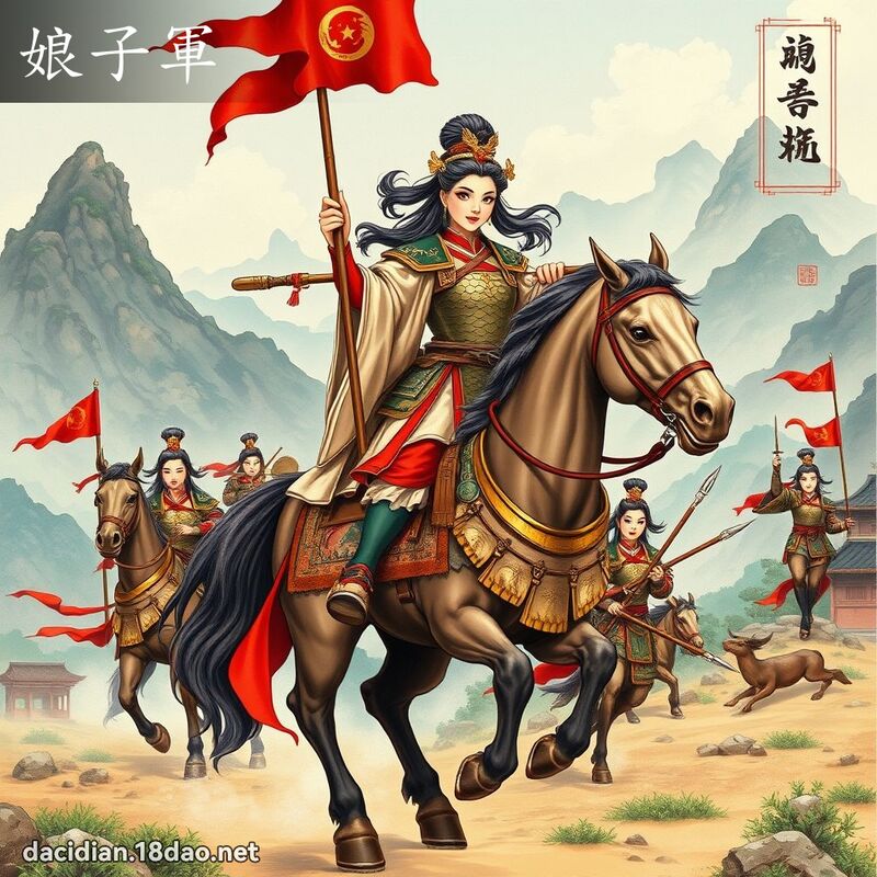 娘子军 - 国语大辞典配图