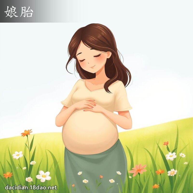 娘胎 - 國語大辭典配圖