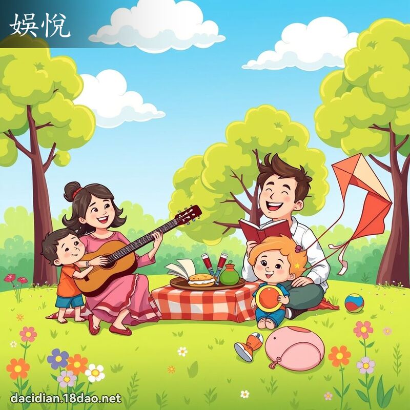 娛悅 - 國語大辭典配圖