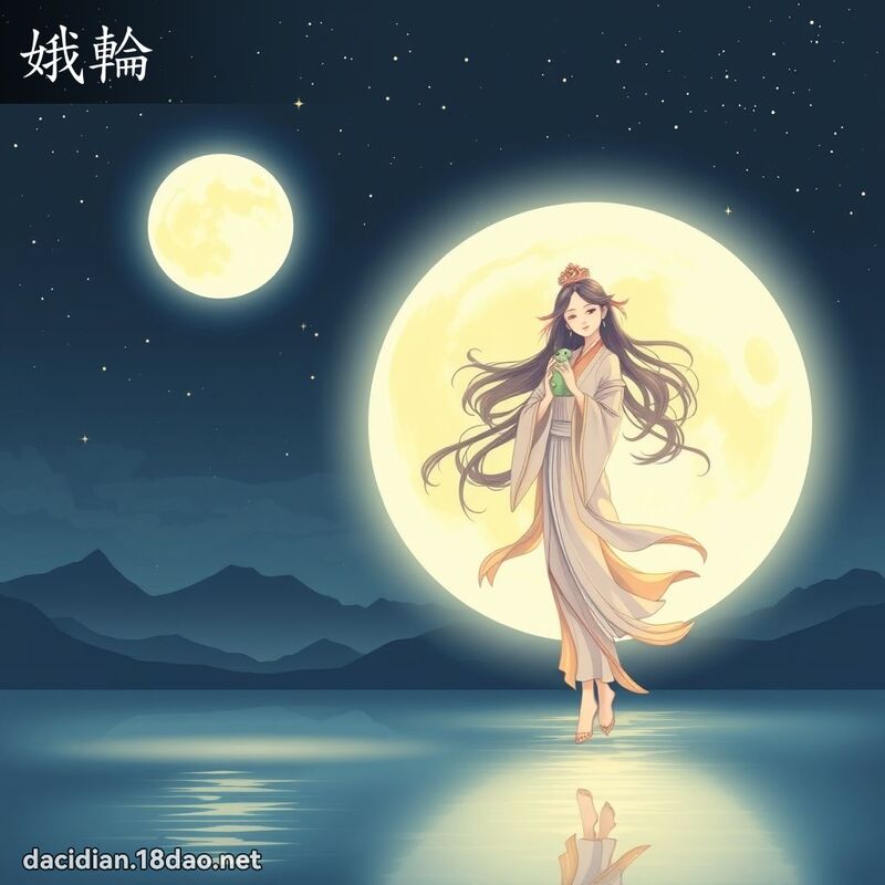 娥輪 - 國語大辭典配圖