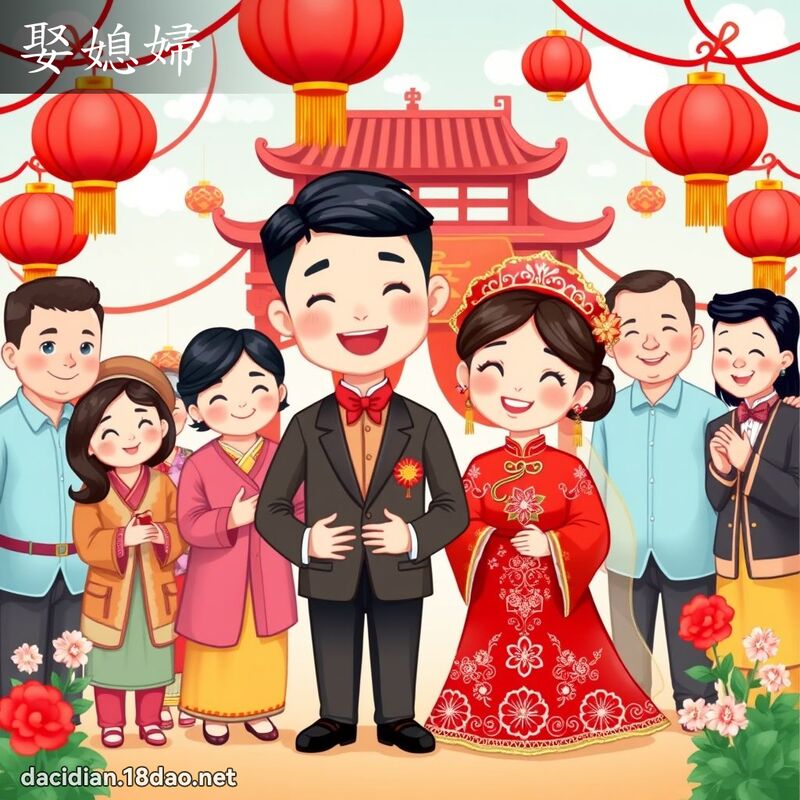 娶媳妇 - 国语大辞典配图