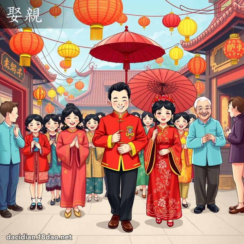 娶親 - 國語大辭典配圖