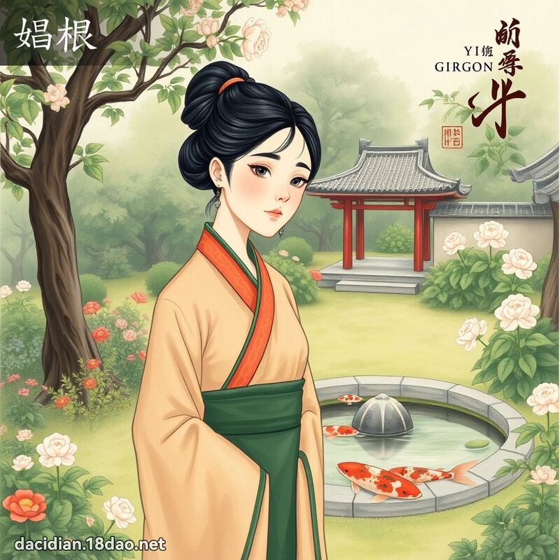 娼根 - 国语大辞典配图